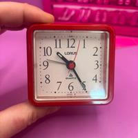 Lorus vintage sveglia rossa