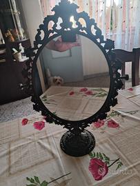 Specchio da Tavolo in Bronzo 