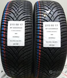 2 GOMME 215 60 17 BF GOODRICH BR1588