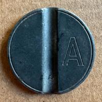 Gettone Telefonico STET lettera “A”