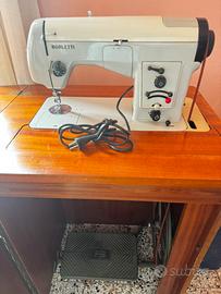 Macchina da cucire vintage Borletti com mobile