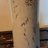 Antico vaso  cinese cilindrico