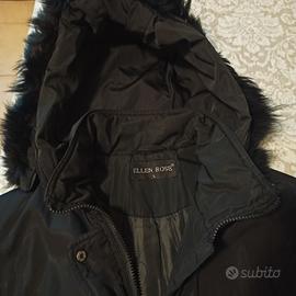 piumino medio donna nero 