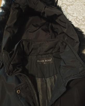 piumino medio donna nero 