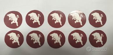 Torino calcio Toro adesivo rotondo d.29 mm Granata