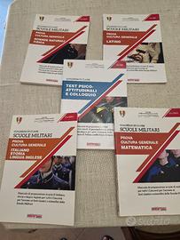 Libri quaderni di classe scuole militari 