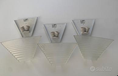 3 lampade Artemide Pergamo 38 Mangiarotti