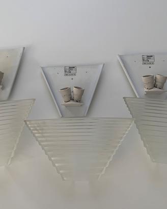 3 lampade Artemide Pergamo 38 Mangiarotti