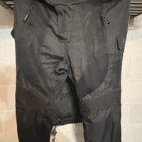 Pantaloni moto traforati taglia 36=XL