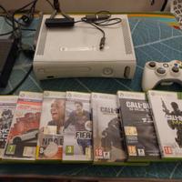 XBOX 360+ 7GIOCHI + WIFI+ 120gb hard disk