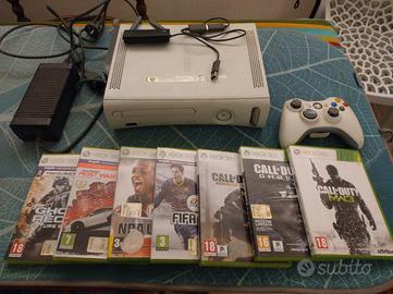 XBOX 360+ 7GIOCHI + WIFI+ 120gb hard disk