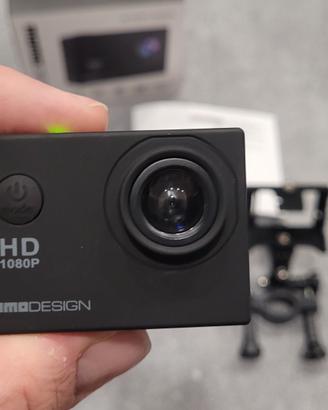 Action cam full HD + accessori
