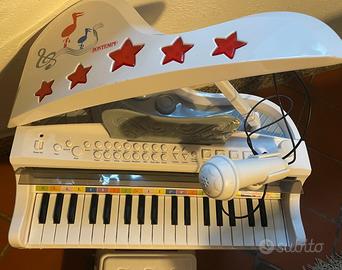Bontempi electronic grand piano con microfono
