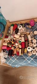 quasi 10 kg di cotone per uncinetto e cucito