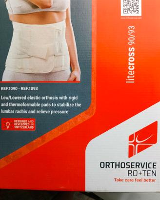 Busto ortopedico elastico Orthoservice RO+TEN