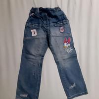 Jeans Disney bambina tg. 7 anni
