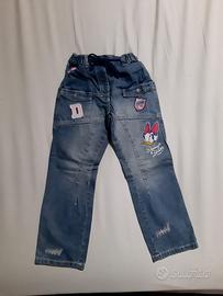 Jeans Disney bambina tg. 7 anni