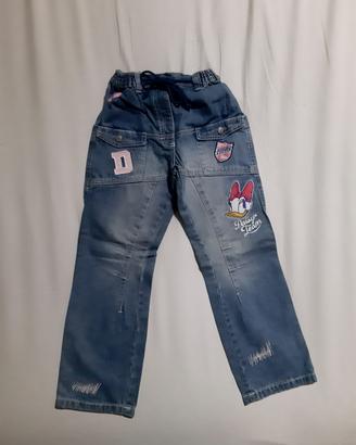 Jeans Disney bambina tg. 7 anni