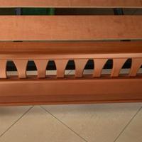 STRUTTURA LETTO IN LEGNO CILIEGIO