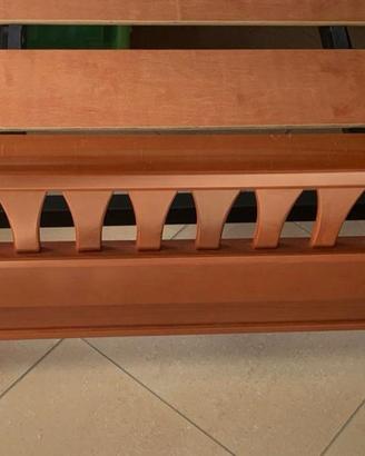 STRUTTURA LETTO IN LEGNO CILIEGIO