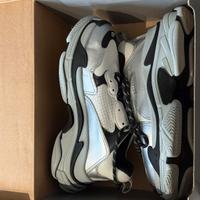 Balenciaga Triple S Metallic Sneakers