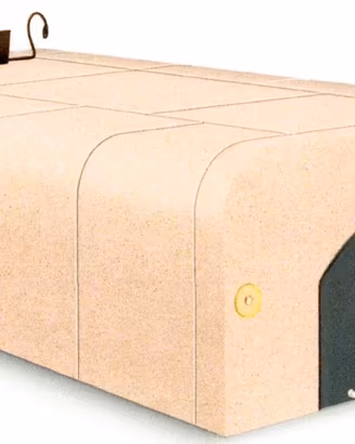 Forno legna 8 pizze - palazzetti easy extra large