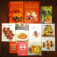 Lotto: 11 libri di cucina e gastronomia