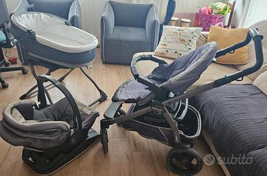 trio completo peg perego book 51 + aggancio isofix