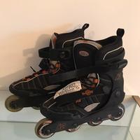 Roller blade per adulto + kit completo protezioni