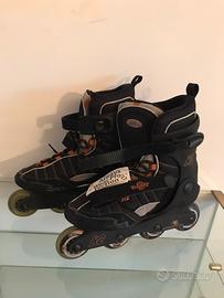Roller blade per adulto + kit completo protezioni