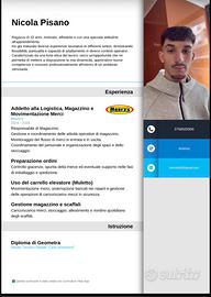 Magazziniere mulettista