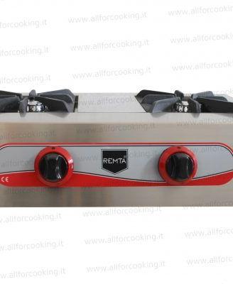 Cucina da banco professionale gas 3 fuochi