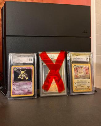 Carte Pokemon gradate 10: Alakazam Pikachu Raichu