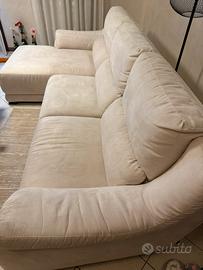 Divano a 3 posti con penisola