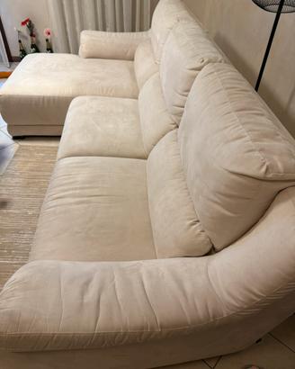 Divano a 3 posti con penisola