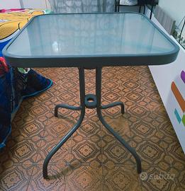 tavolino in vetro