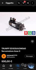 Servomotore Asse X TRUMPF ED303UUOM060 rigenerato 