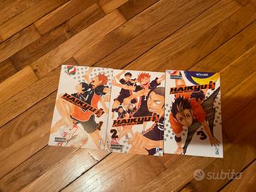 Haikyu 1,2 e 3