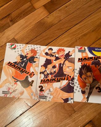 Haikyu 1,2 e 3