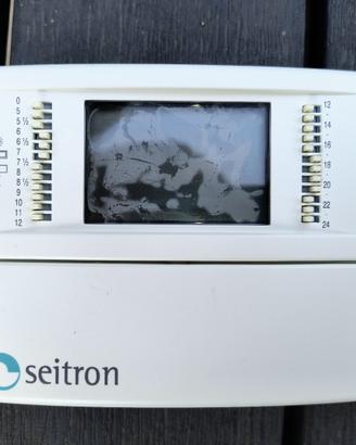 Crono termostato Settimanale Seitron - semplice