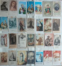 Santini per collezione  lotto di 56  immagini