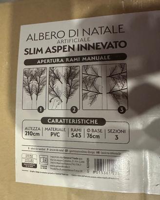 Albero di Natale slim