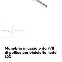 Manubrio moto LSL L02