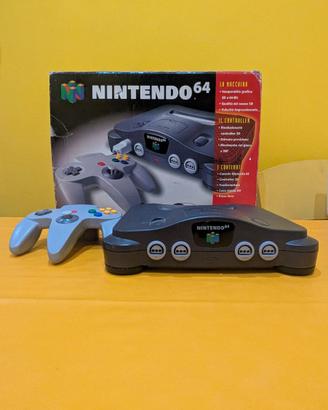 Nintendo 64 completo in scatola originale italiana