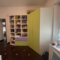 Mobile contenitore con guardaroba da mobilificio