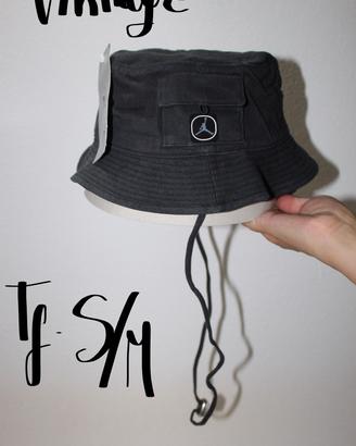 Cappello Bucket Hat Jordan Nero (Taglia S/M)