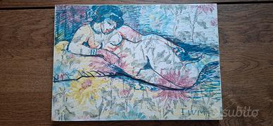 Quadro di donna di Salvatore Fiume