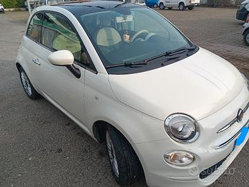 fiat 500 Lounge con 4+4gomme estiveinvernali nuove