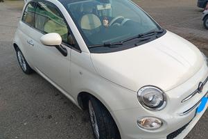 fiat 500 Lounge con 4+4gomme estiveinvernali nuove