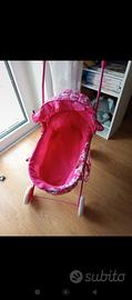 carrozzina bambole 